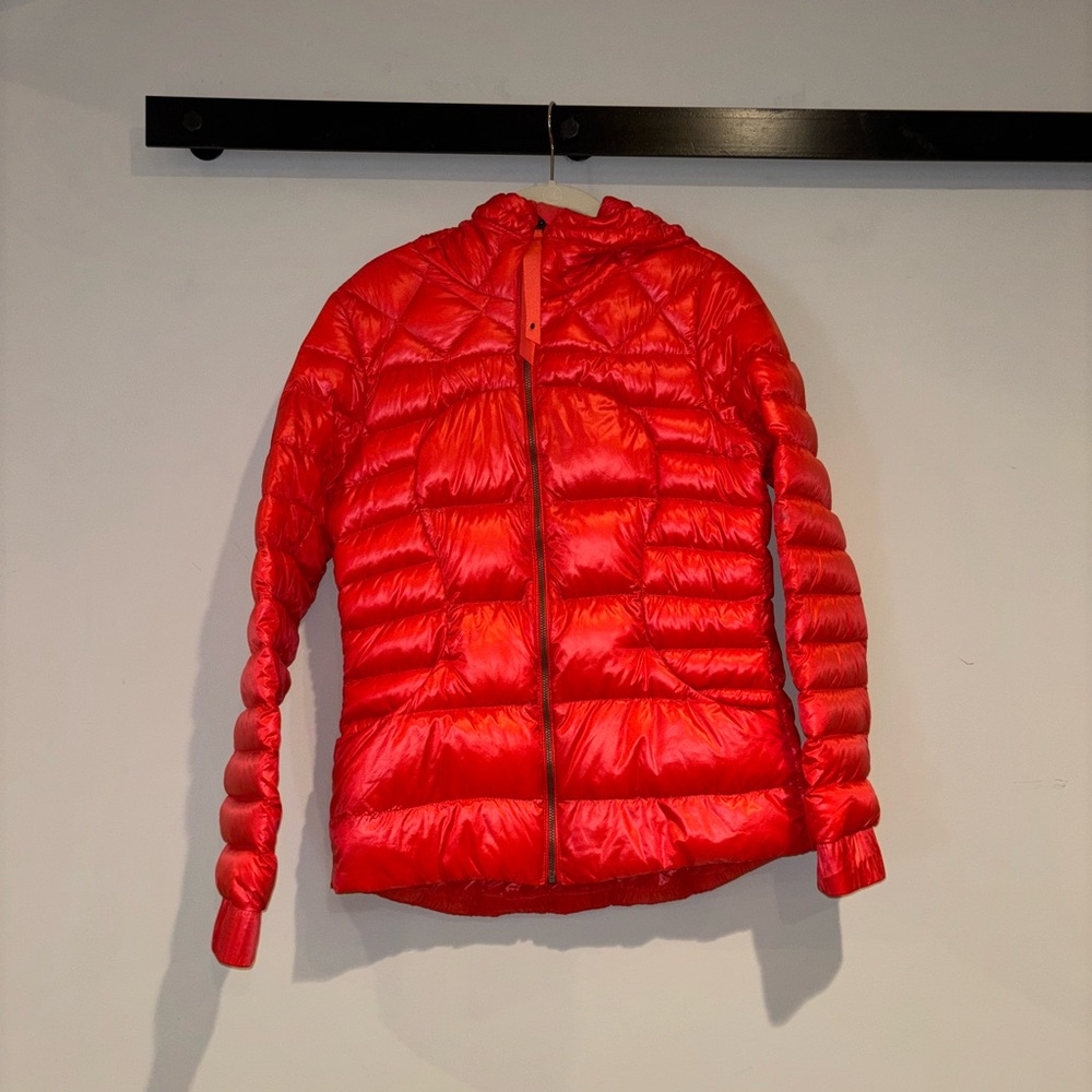 lululemon athletica Red Puffer Jacket
